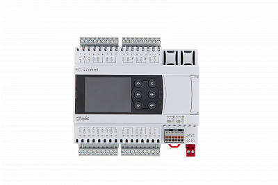 087H374985R Контроллер ECL4 Control 368R PLUS с модулем расширения, 24В AC/DC, Ридан