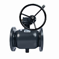 065N0381GR RJIP Premium Кран шаровой FF DN500 PN25 WG (фланцевый, с редуктором, С/П), Ридан